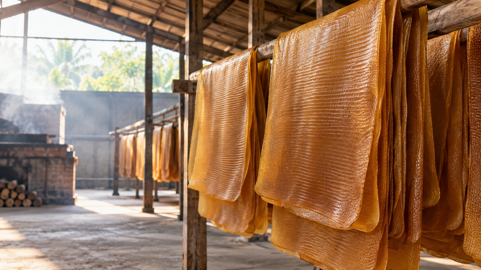 Natural rubber and latex products from Thailand